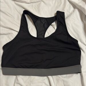 LuLaRoe Black and Gray Sports Bra Intimates